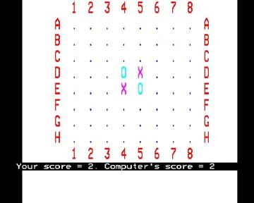 Othello (19xx)(-)[OTHELLO] screen shot game playing